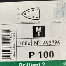 100 mm x 150mm Festool Brilliant 2:  1 pack