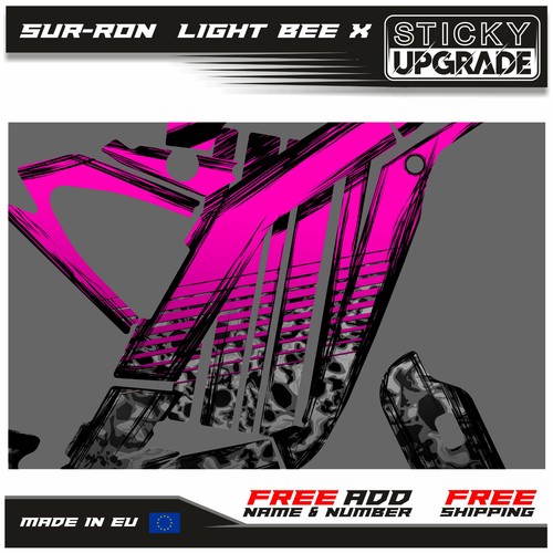 Sur-ron Light Bee Graphics Kit 21 Mil, Surron Wrap, Segway X260 Stickers, Decals - Picture 4 of 8