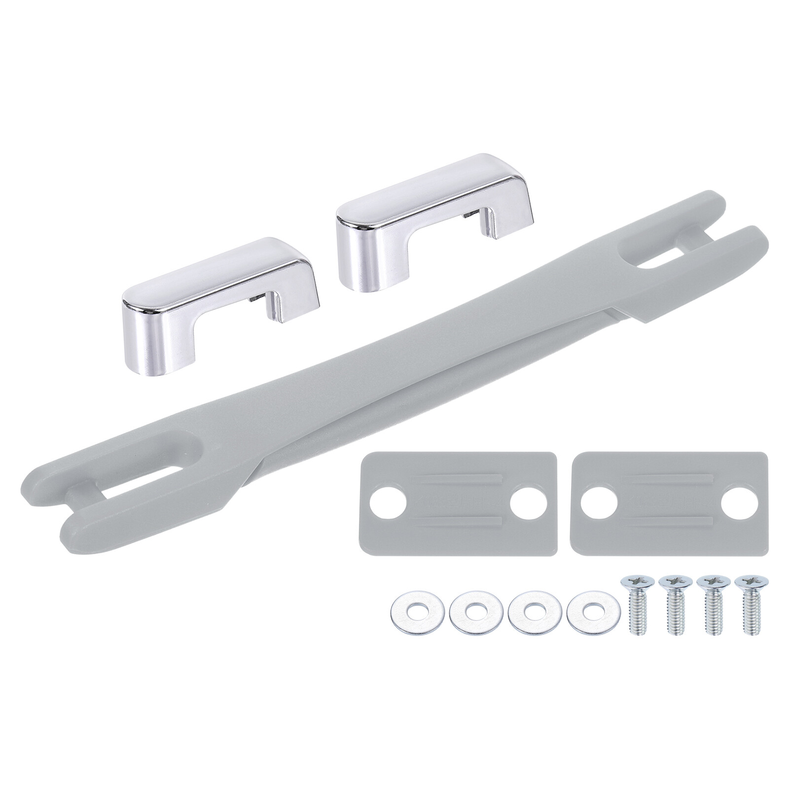 Durable Grey Suitcase Luggage Handle Replacement 8.86 x 0.98 Inches-image