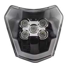 Faro Anteriore Per Moto Enduro - Mascherina Bianca, 12V 35W, Per KTM EXC/SXF - Foto 3