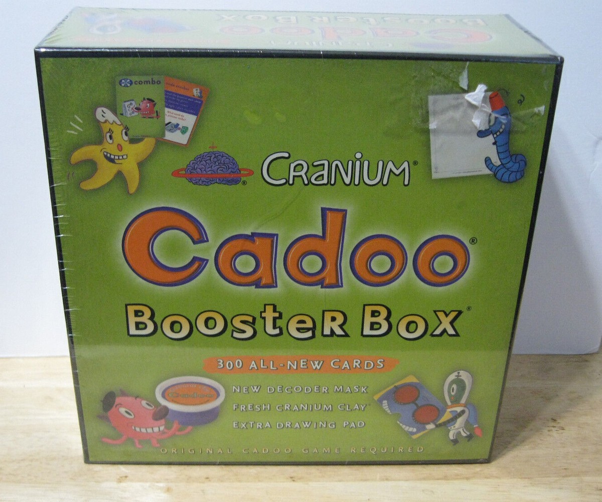 2002 ~ Cranium ~ Cadoo Booster Box w/ 300 Cards ~ FACTORY SEALED | eBay