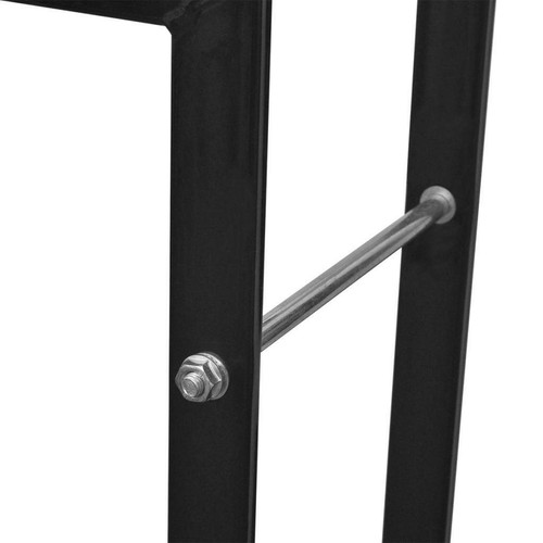 Log Burner Fireplace Fire Wood Rectangular Storage Rack Stand Holder Carrier - Picture 3 of 7