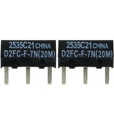 2x OMRON D2FC-F-7N(20M) Mikroschalter Microsw...