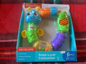 fisher price snap lock caterpillar