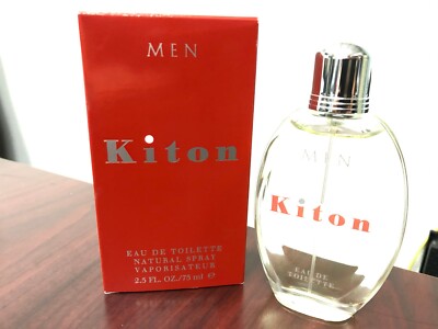 KITON MEN by KITON FRAGRANCE 2.5 FL oz / 75 ML EDT Spray * VINTAGE