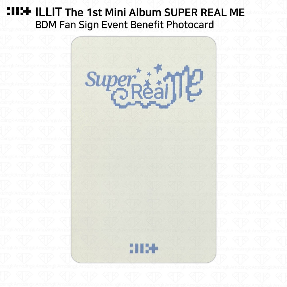 ILLIT The 1st Mini Album Super Real Me BDM Fan Sign Event