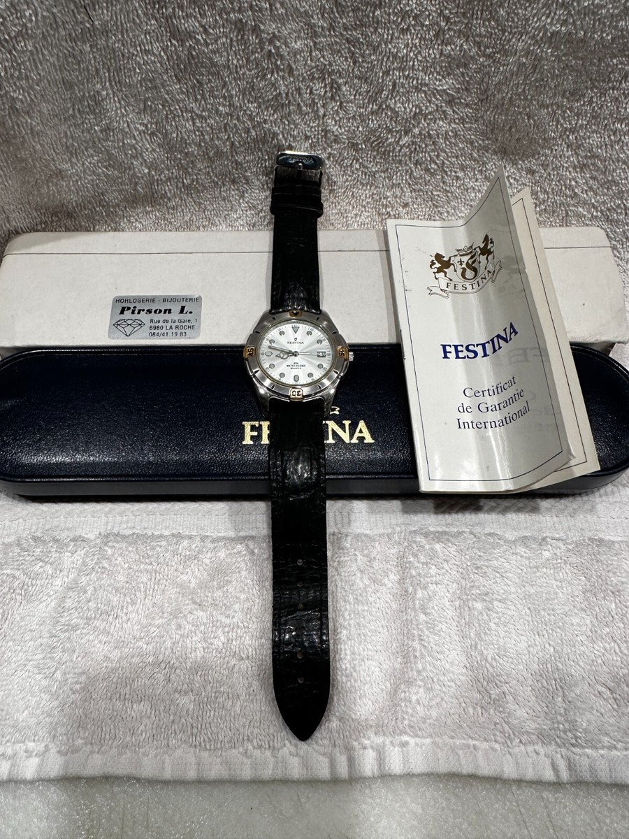 Watches Horlogerie Bijouterie Festina Watch W/Date Men 38mm