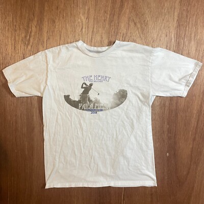 The Henry Golf and Poker Pala Mesa Country Club 2018 Men's Large White T-Shirt