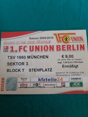 1.FC Union Berlin-TSV 1860 Munich 20.12.2009