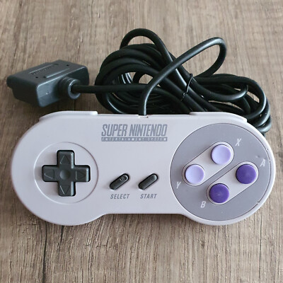 Nintendo SNES   Original Super NES Controller | Model SNS-005   NTSC | RAR