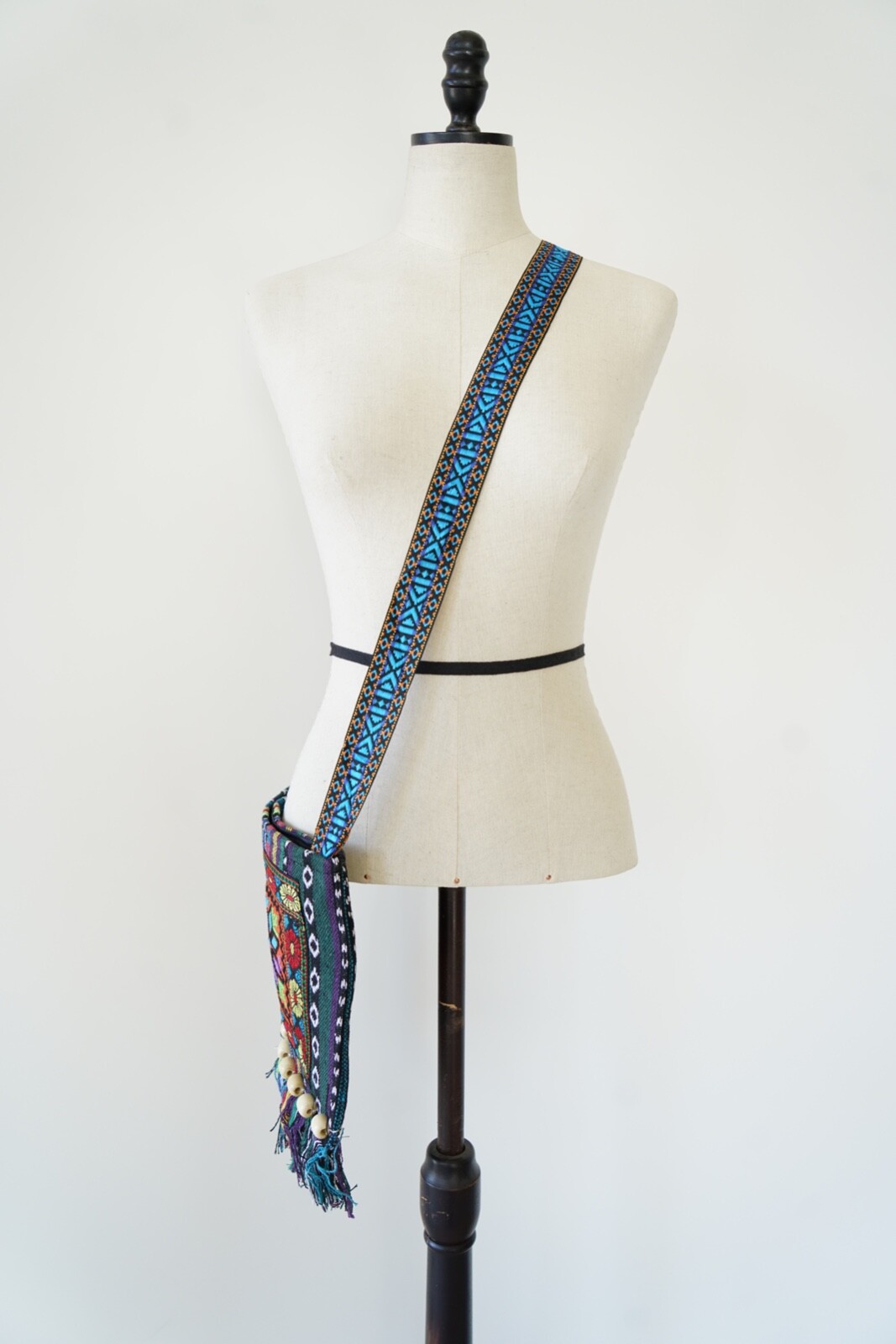 Crossbody Bag Boho Hippie Embroidered Colorful Unisex Casual-image