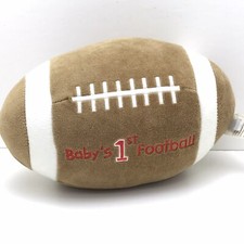 Koala baby stuffed toy Baby's 1st Football plush rattle chime