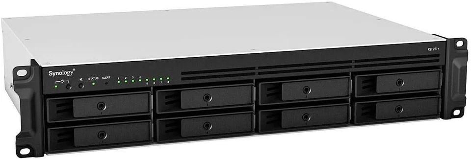 Synology RS1221+: Powerful 8-Bay Rack NAS for Business Data Management 2U Server - Image 2 of 4