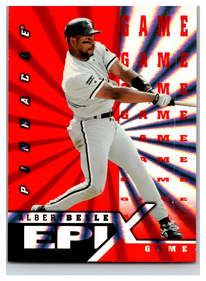 1998 Pinnacle Epix Orange #E10 Albert Belle Game 052-H | eBay