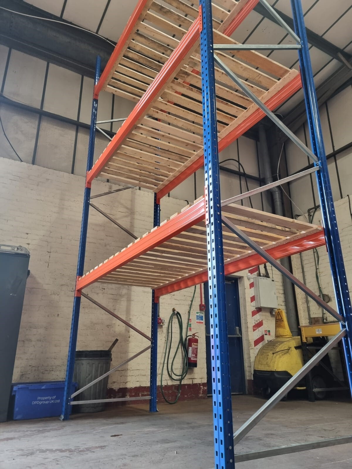 5 Bays New Heavy Duty Pallet Racking System 5000H x 1100D x 2700L ...