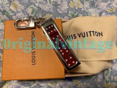 🔥LOUIS VUITTON x SUPREME RED DICE KEYCHAIN BOXLOGO MONOGRAM YEEZY