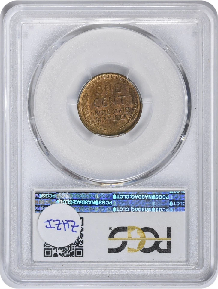 1910-S Lincoln Cent MS65RB PCGS (CAC) - Image 2 of 2