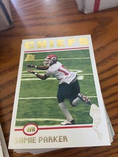 2004 Topps Samie Parker #208 Rookie RC Kansas City Chiefs