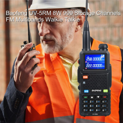 Baofeng BF-UV5RM Amateur Radio Portable Walkie Talkie UV-5RM 5W