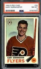 1969 OPC O-Pee-Chee #94 Gary Dornhoefer - PSA 8