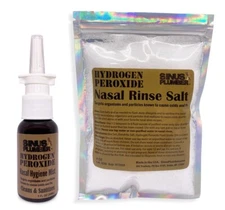 Hydrogen Peroxide Cold Flu Allergy Kit Targets Airborne Particles Two Pack Combo