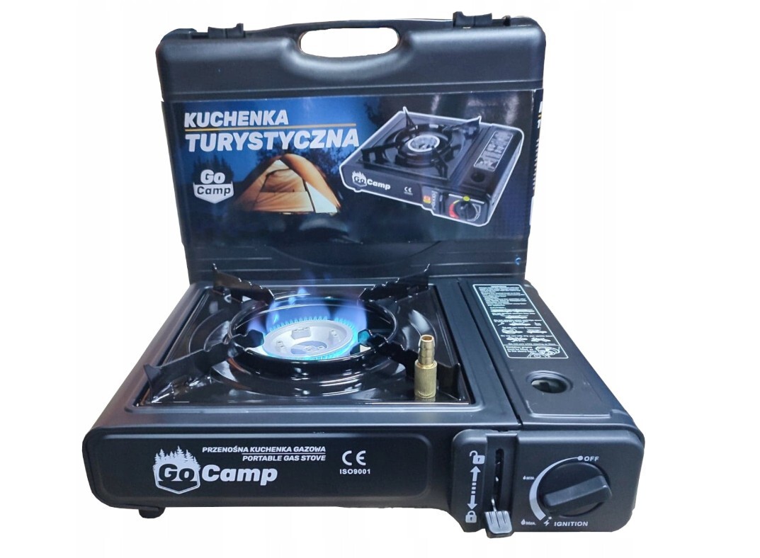 Cocinilla de Camping Exterior Cocina Gas Parrilla Mesa Bandeja Del Grill TR2F