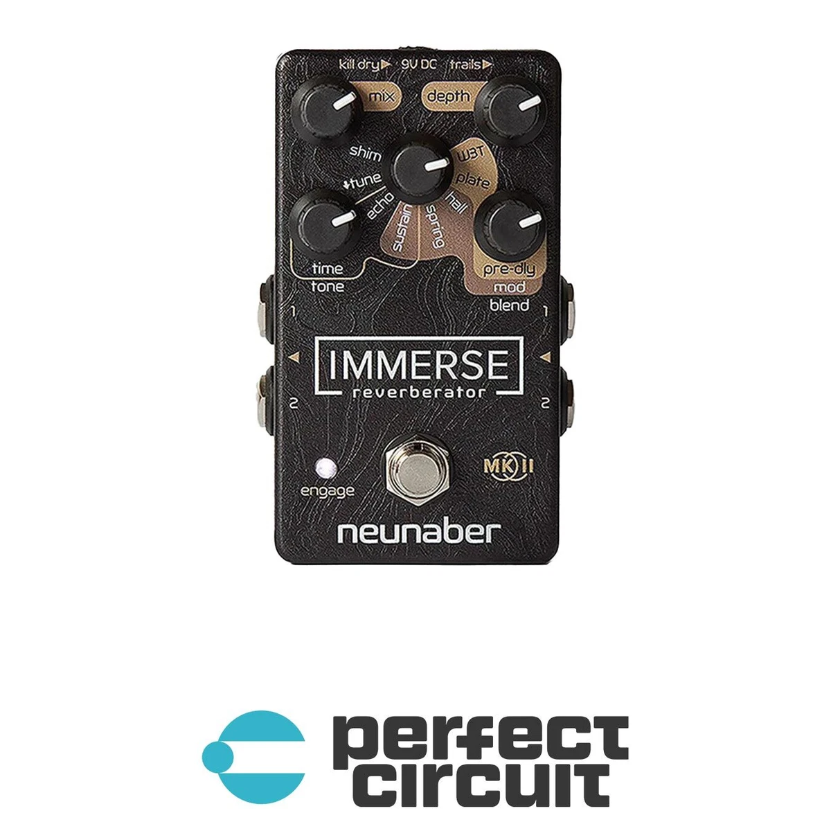 Neunaber Immerse Reverberator MkII Reverb Pedal EFFECTS NEW