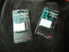cordless telephone Radio Shack battery  2 PACKS 
