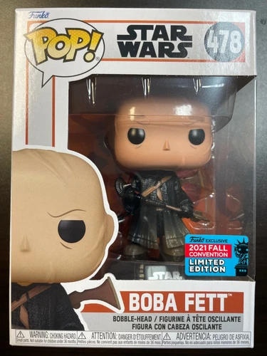 Funko Pop BOBA FETT 478 NYCC FALL CONVENTION EXCLUSIVE STAR WARS
