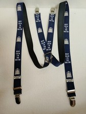 Doctor Who Tardis Keep Calm I'm The Doctor Suspenders
