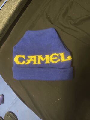 Camel Cigarettes Vintage Beanie Hat Taboggan Adult Cap