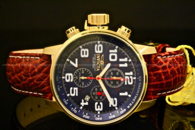 invicta watch leather
