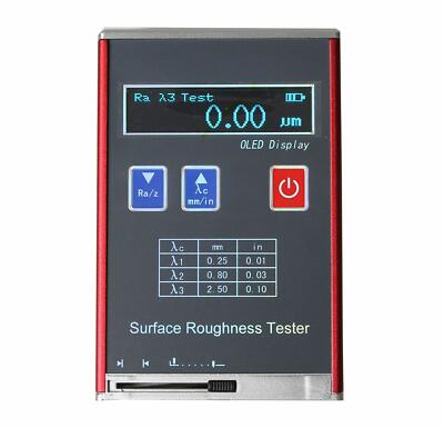 Portable Surface Roughness Tester Surface Roughness Machine with Ra Rz Rq Rt