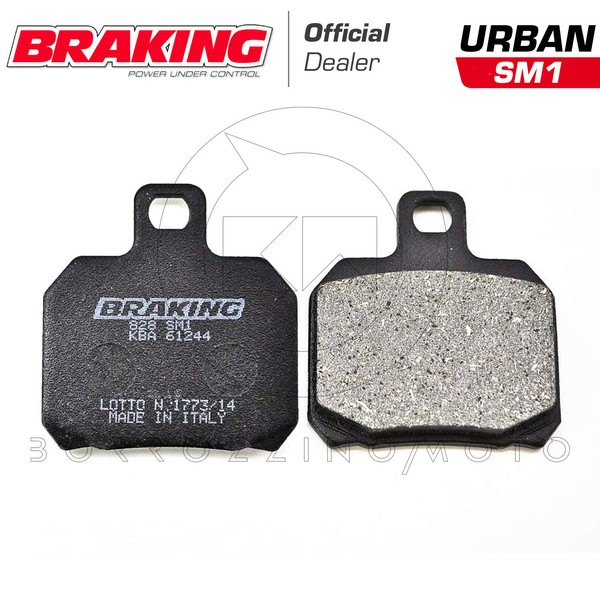 BremsbelÄGe Hintere Braking 828SM1 Ducati Multistrada S Sport 1200 2011-image