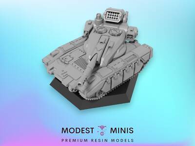 Taki Merkava Heavy Tank | 1:265 | 6mm Battletech Scale | Mecha | Sir Mortimer