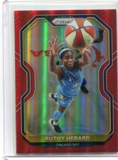 2021 Panini Prizm WNBA RED #84 RUTHY HEBARD 255/299 CHICAGO SKY