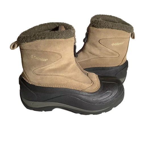 Columbia mujer talla 7 Botas De Cuero Cascadian snowchill Thermolite  resistente al agua | eBay