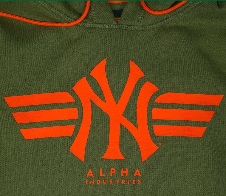 Alpha Industries x New Era NY Yankees hoodies - Image 3 of 4