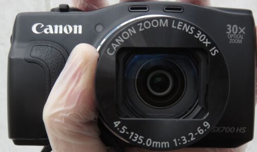 Canon Powershot SX700 HS 16.1MP Digital Camera Black - video audio has static