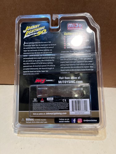 1/64 JOHNNY LIGHTNING 50 AÑOS 1998 HONDA CIVIC PERSONALIZADO NEGRO MIJO EXCLUSIVO - Imagen 2 de 2