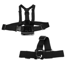 Head Strap Chest Strap Mount Accessories For GoPro Hero 9 8 7 6 5 4 3 2 Camera