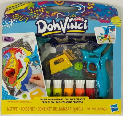 Hasbro ~ PlayDoh ~ DohVinci Kids Essential Art Set Blue