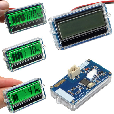 12V Lead Acid Lithium Battery Tester LCD Display With Housing Hot Selling TH01
