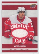 2025-26 UD DETROIT RED WINGS CENTENNIAL Valtteri Filppula MOTOR CITY JERSEY