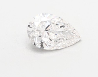 Pear Cut 6.01 CT Certified AGI Natural Mined Diamond Loose H color VS2 clarity