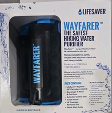 LifeSaver Wayfarer Water Purifier Compact Military Grade Purification 5000L NEW