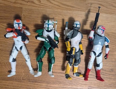Hasbro Star Wars Black Series - Clone Commandos Delta Squad 6  Loose