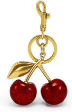 Cherry Keychain Bag Charms: Cute Purse Accessories for Women
