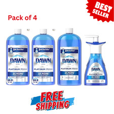 Dawn Dish Soap, Direct Foam Dishwashing Foam, Refill, Fresh Rapids Scent, 30.9