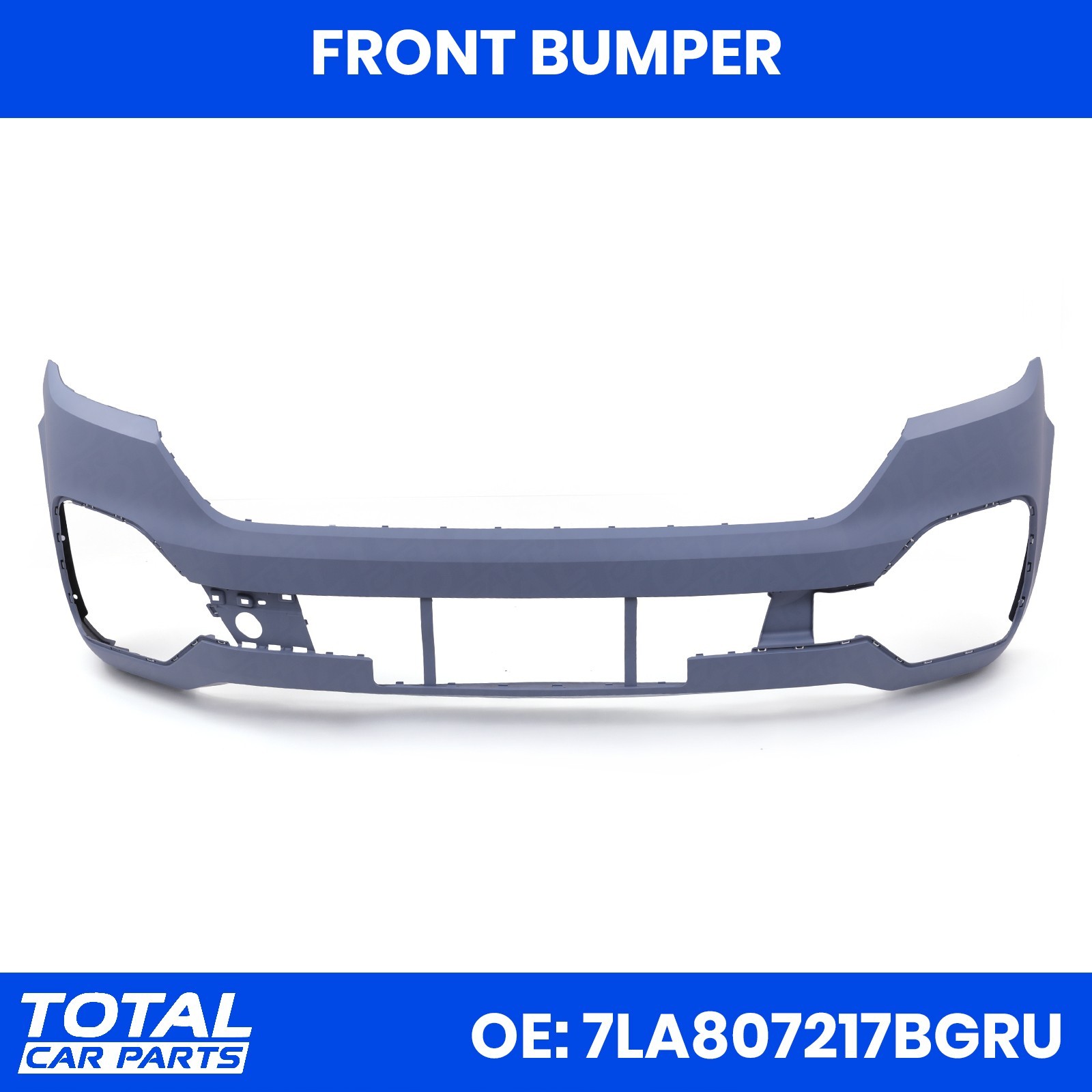FRONT BUMPER CRASH REPLACEMENT OEM STYLE FOR VW TRANSPORTER T6.1 FACELIFT 19-24